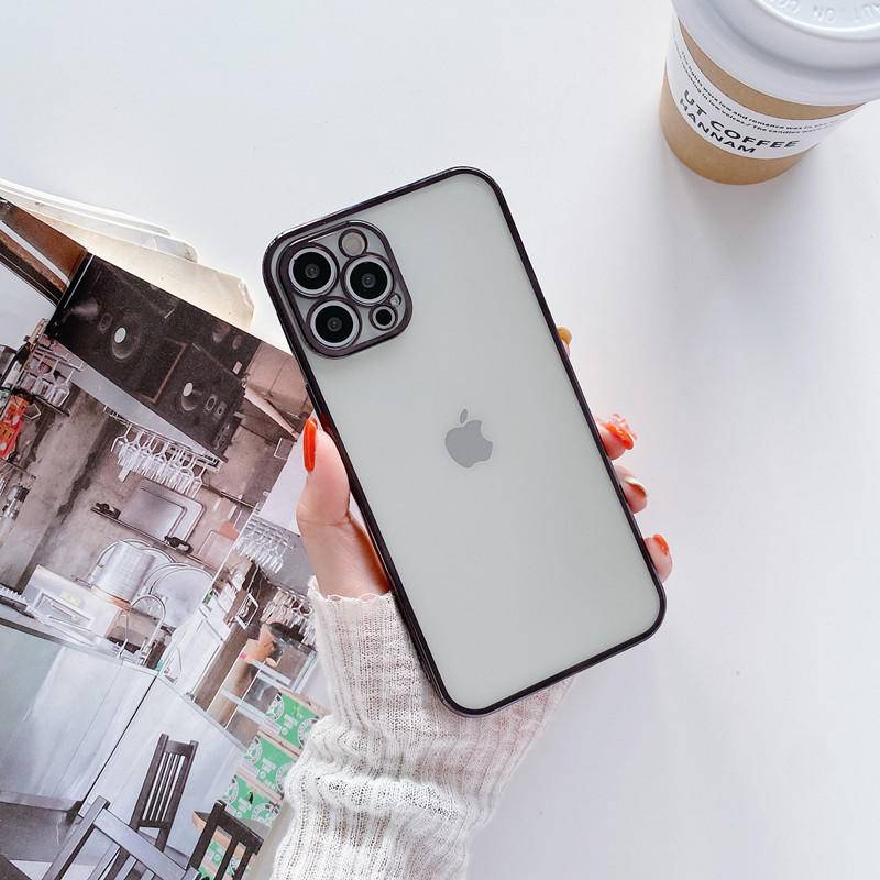 Soft Case TPU Transparan Cover iPhone 13 12 11 Pro MAX Mini X XS MAX XR SE 2022 2020 6 6s 7 8 Plus