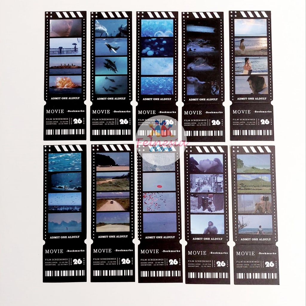 

Pembatas Buku / Bookmark Aesthetic Movie 1