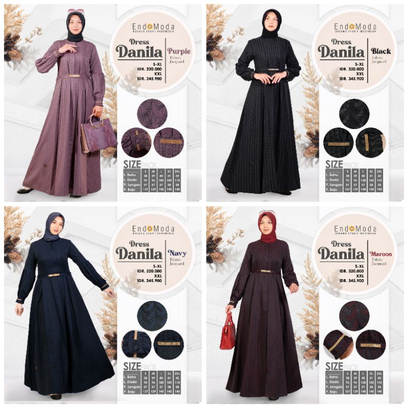 GAMUS ENDOMODA DANILA DANILA DRESS ORIGINAL