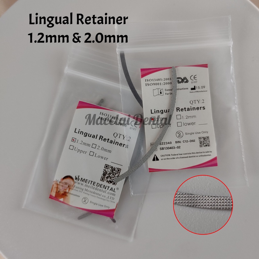 DENTAL LINGUAL RETAINER ORTHO SPLINTING GIGI