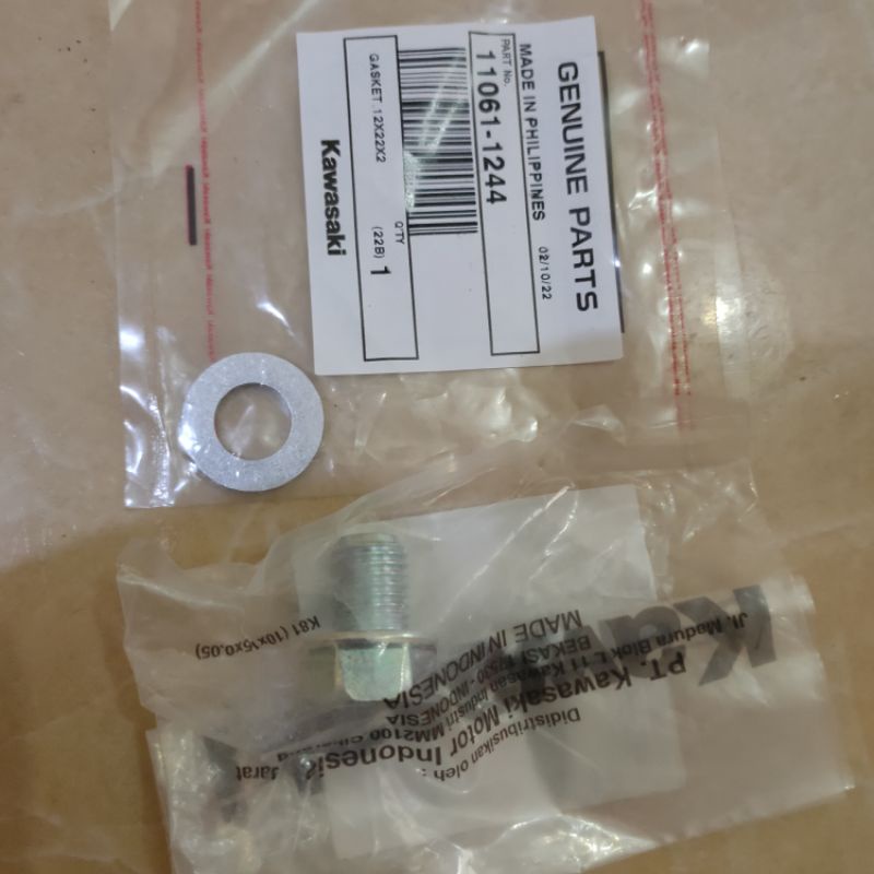 BAUT BAUD RING TAP OLI PEMBUANGAN OLI KAZE/BLITZ/ZX130/EDGE/ATHLETE/KSR 110/KSR PRO/KAZE 125 ORIGINA