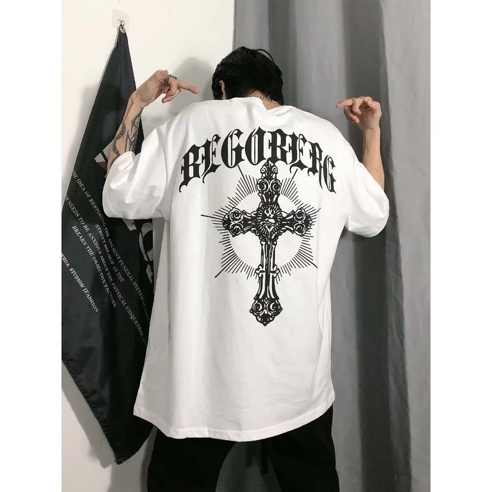 pakaian kaos t-shirt oversize regoberg