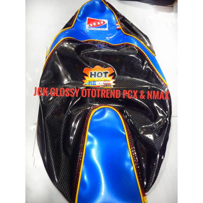 jok glossy ototrend carbon pcx dan nmax jok glossi ototrend carbon pcx dan nmax kulit jok glossy