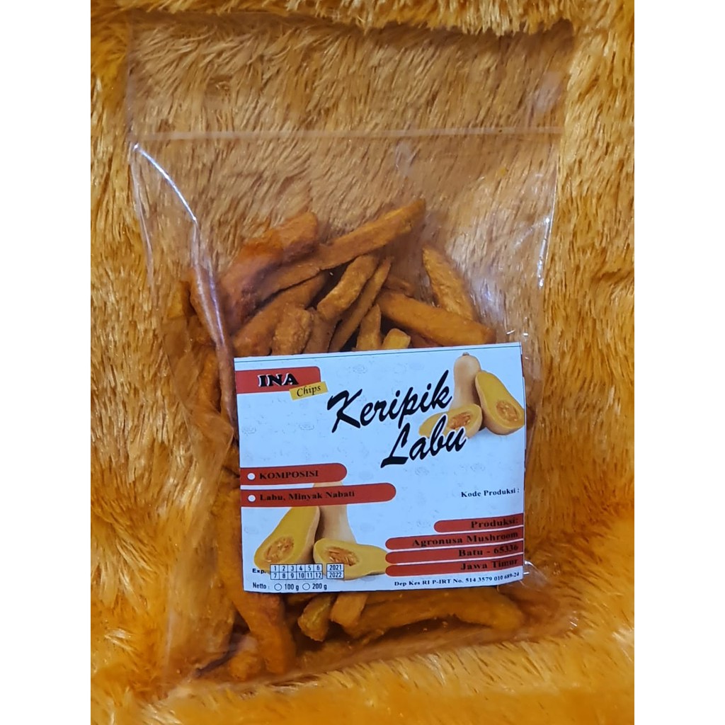 

KERIPIK SAYUR - Keripik Labu (kemasan 100gr)