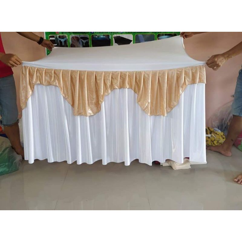 Cover meja pakai poni 100x60x75