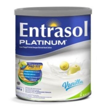 

(BISA COD) Entrasol Platinum Vanilla 800 gr OBRAL Kode 745