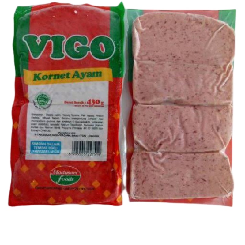 

Kornet Vigo Berat 430g Isi 4pcs