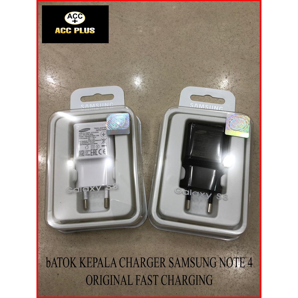 Kepala Charger / Batok Adaptor Charger Samsung Fast Charging Note 4 S8 S9 Original 2.4A