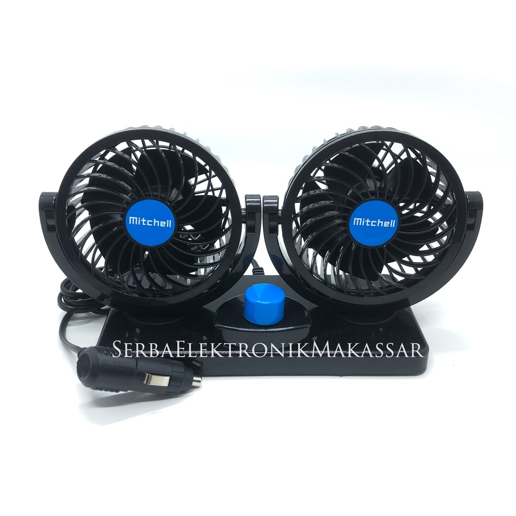 Kipas Mobil Ganda Vehicle Fan Mitchell HX-T303 12Volt HX-T304 24Volt