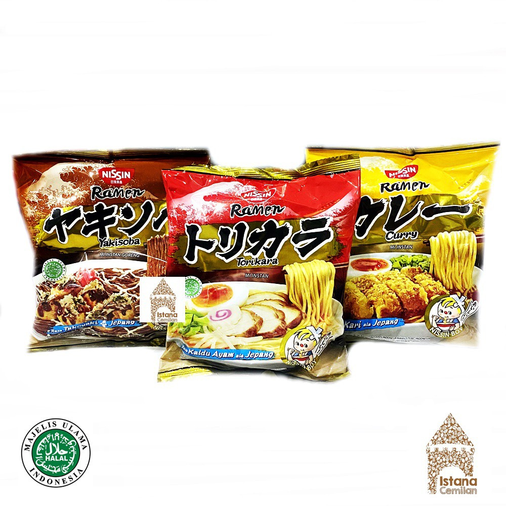 Nissin Mikuya Ramen Boy Kaldu Ayam / Yakisoba Takoyaki / Kari Jepang 100 Gram