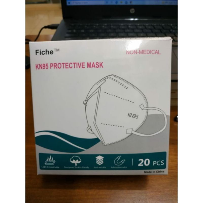 FICHE KN95 EARLOOP MASKER KN95