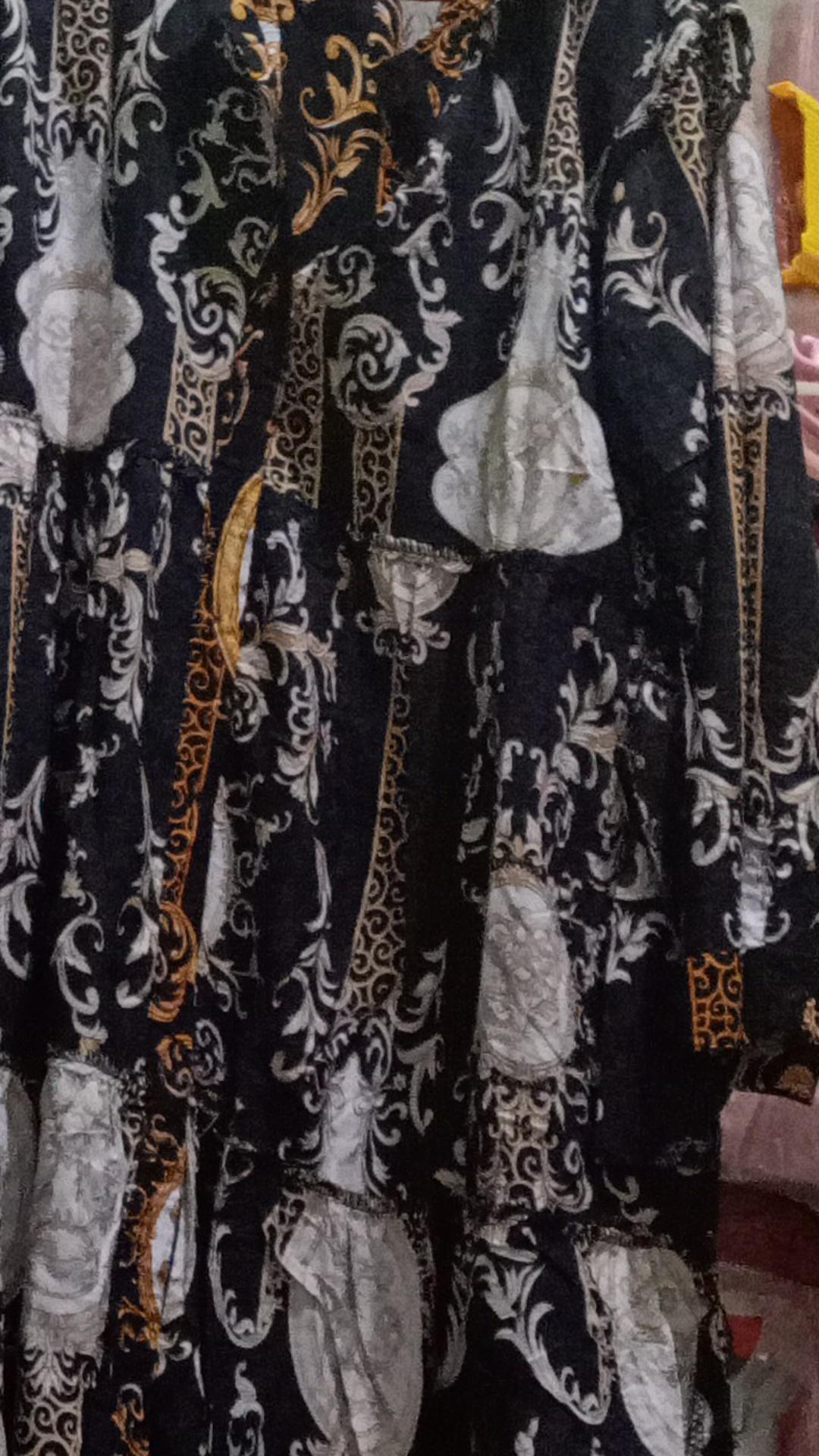 Tunik Isyana Rayon Sultan Kerah Kancing Busui Free Belt Jumbo Bumil Busui Cantik Batik Syahrini