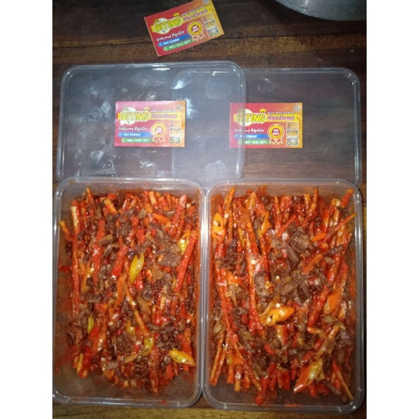 

BITING SAMBAL ULEG BUMBU BASAH (Tepak)