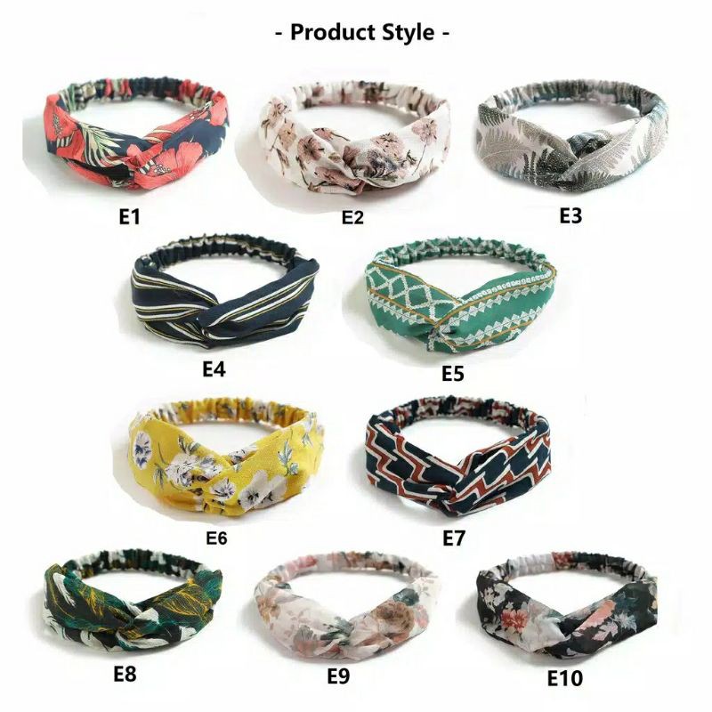 Bando bandana kain ala korea