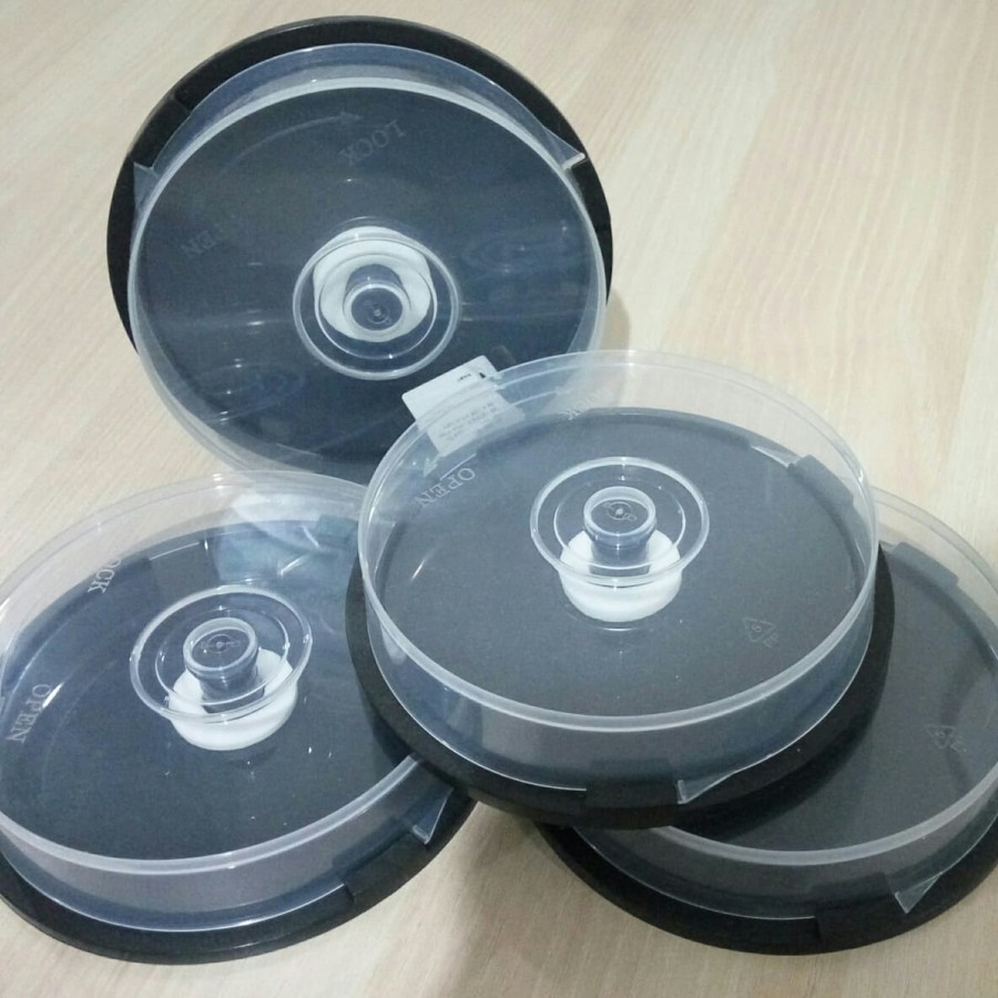 Tempat Cd Kotak CD Isi 10 Pcs - DVD / CD-R / CD-RW Kotak Plastik