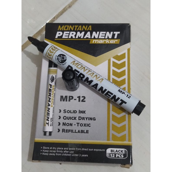 

SPIDOL PERMANENT MERK Montana MP-12 Permanent Marker