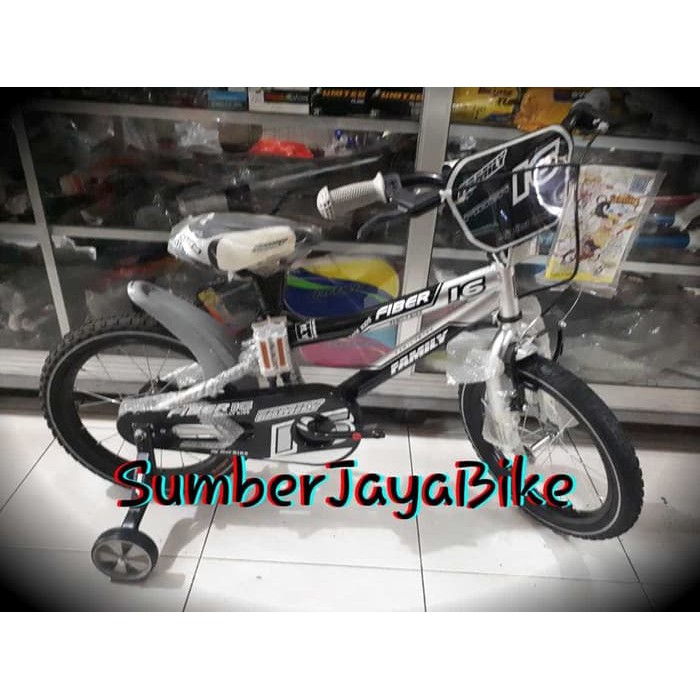 Unik sepeda anak bmx 16" family fiber Murah