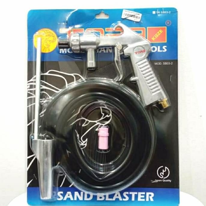 best produk] Sand Blaster Tora Blasting Gun Alat Semprot Cat Anti Karat Spray Gun