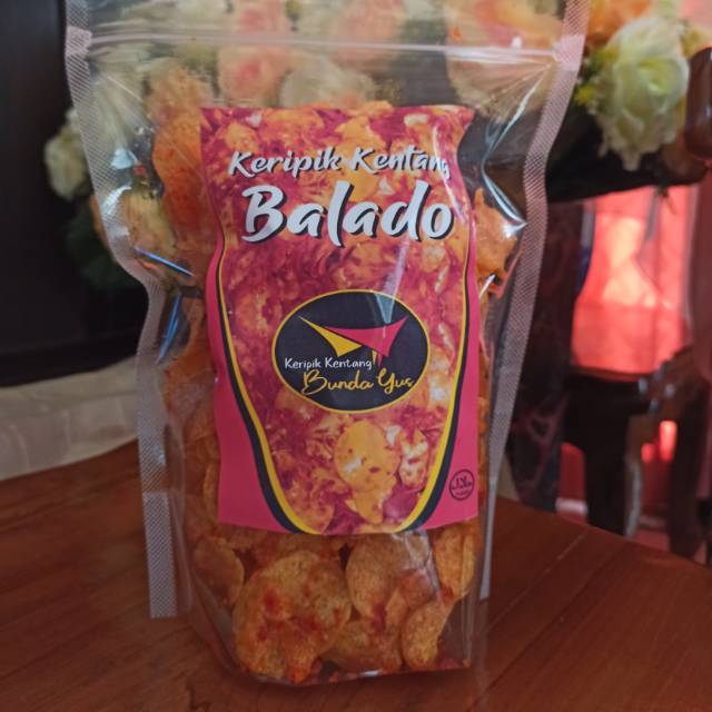 

Keripik kentang balado bunda yus