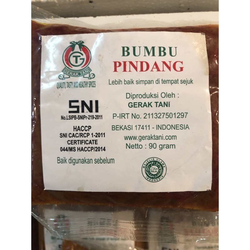 

Bumbu Gerak Tani Pindang 90gram
