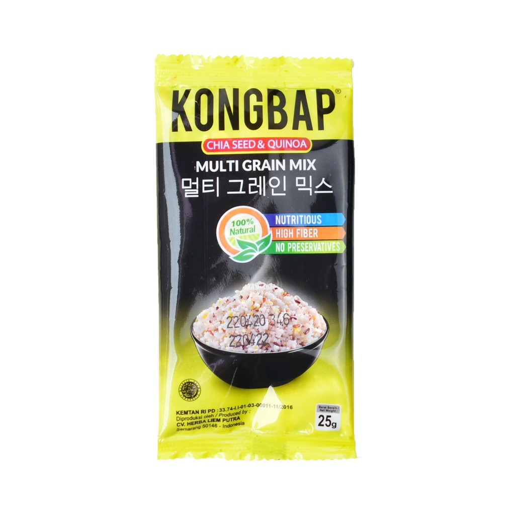 Kongbap Multi Grain Mix Chiaseed &amp; Quinoa / 1 Pcs