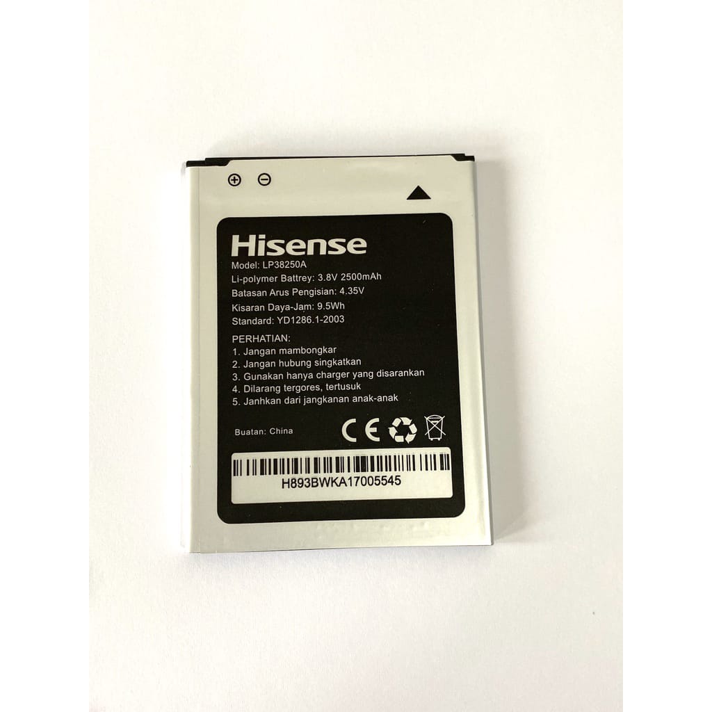 Battery Baterai Batre Smartfren Andromax Z/E680/Eg680 2500 MAH Ori 99% BATTRE HISENSE BATERAI