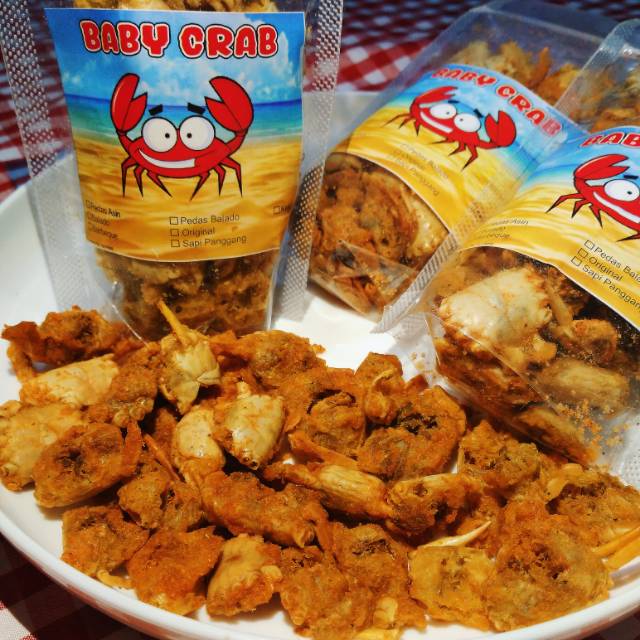 

Baby Crab Crispy (Keripik Kepiting Mini) Kualitas Premium