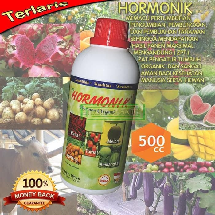 HORMONIK NASA / PUPUK ORGANIK / pupuk hormonik nasa 500 ml pupuk pelebat buah anti rontok hormonic 5