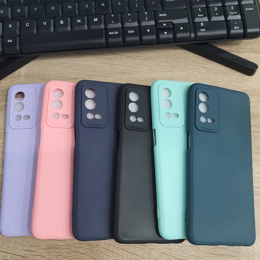 Silvertech Kesing OPPO A55 4G Softcase silikon kesing dan Accesories