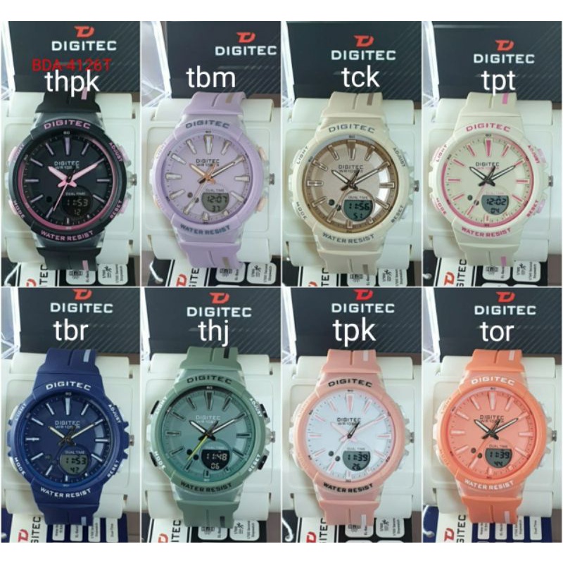 DIGITEC BDA-4126 original jam tangan wanita Digitec 4126 / Digitec 2124