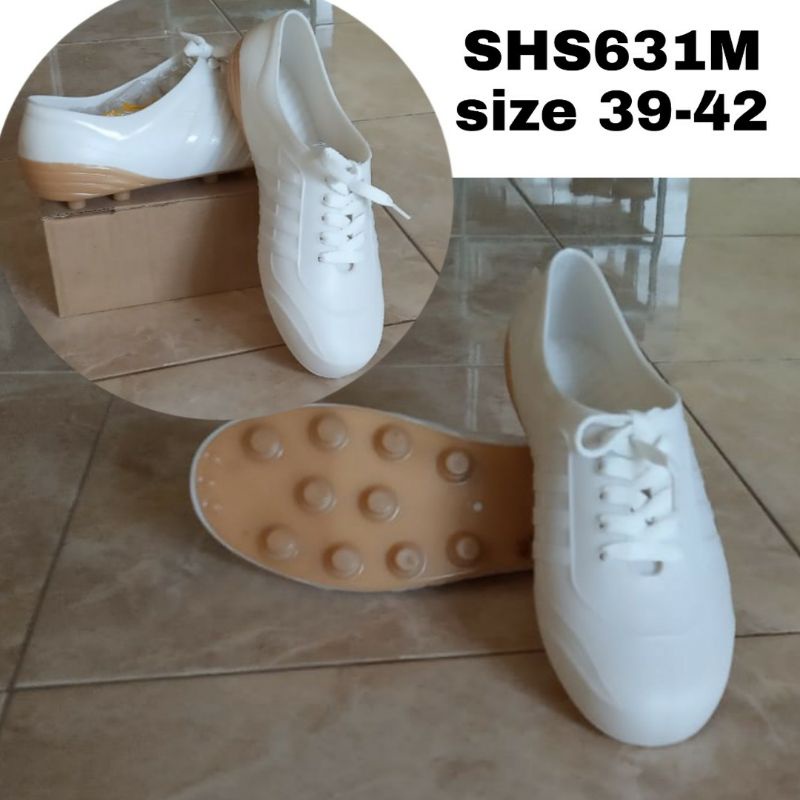 Sepatu Karet Putih / Sepatu Sawah Ladang Kebun Shs631