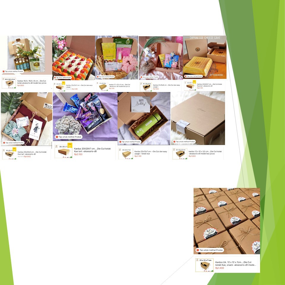 Kardus 20x20x7 cm | Box Die Cut dan Easy Usage | Box Snack & Aksesoris-3