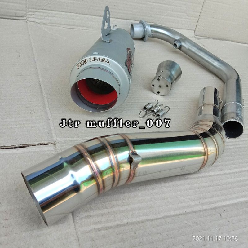 Knalpot PROLINER fullsystem CBR 150R K45 LOKAL CBR 150R FACELIFT CBR 150R NEW 2021