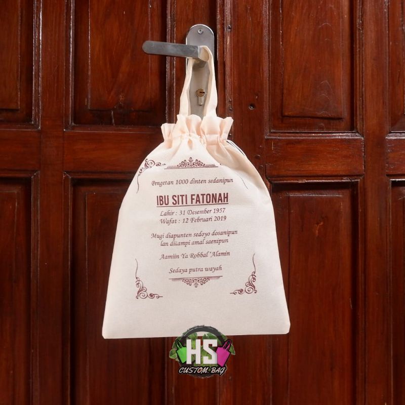 TAS SPUNBOND SERUT P 30x T 40  , TAS SERUT CUSTOM