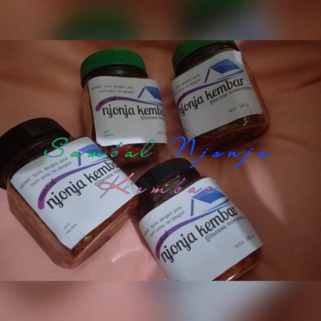 

SAMBAL NJONJA KEMBAR BELI 4 GRATIS 1