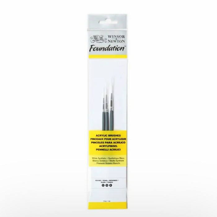 

Produk Terbaru Kuas Winsor & Newton Foundation Acrylic Brush Set 3 Round