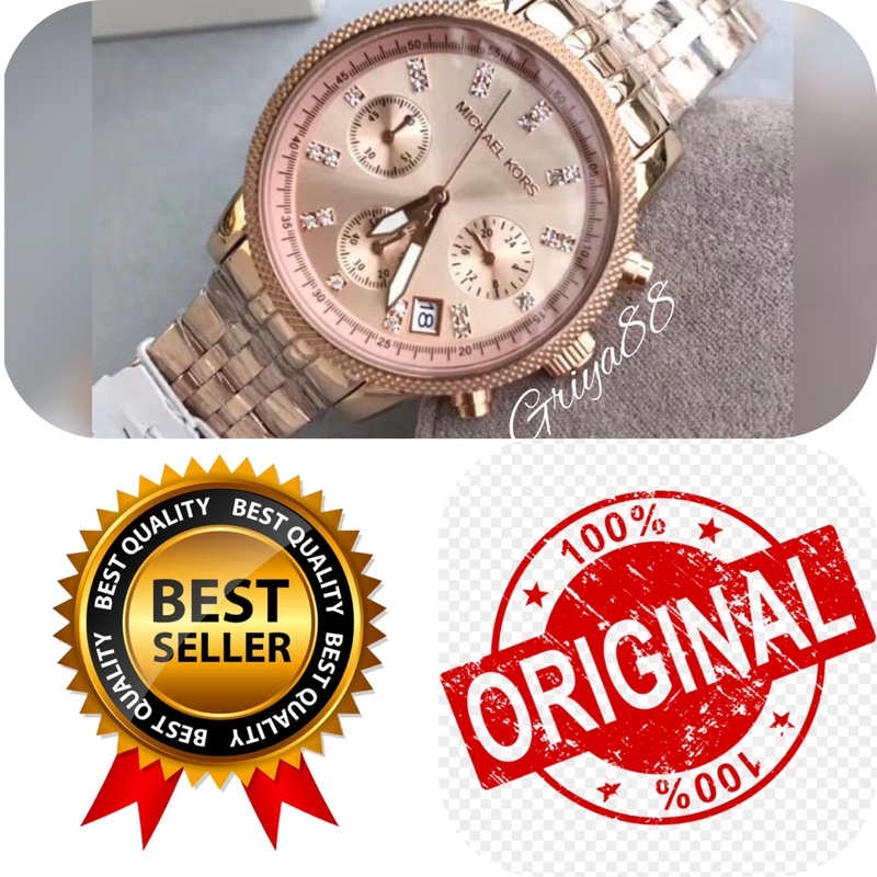 jam tangan wanita type MK6077