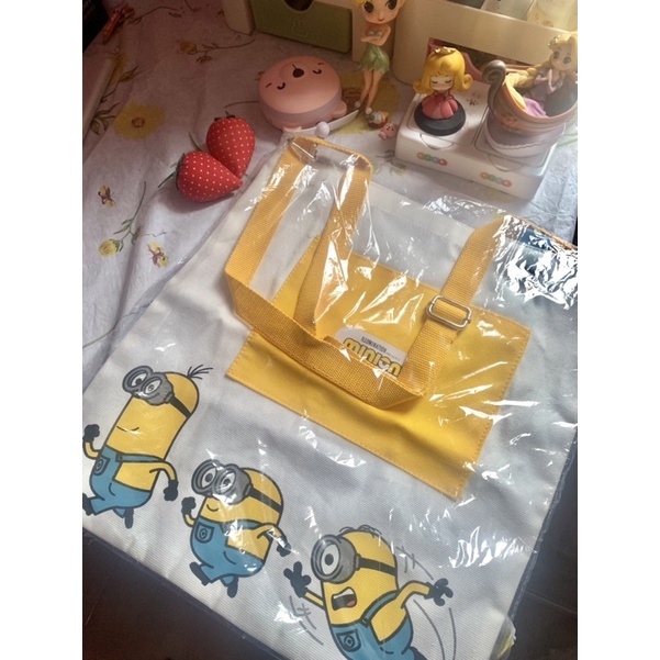 Tote Bag Minion Chatime Official Store Chatime Tas Sling Bag Simple Cute Elegan Murah Diskon Bag