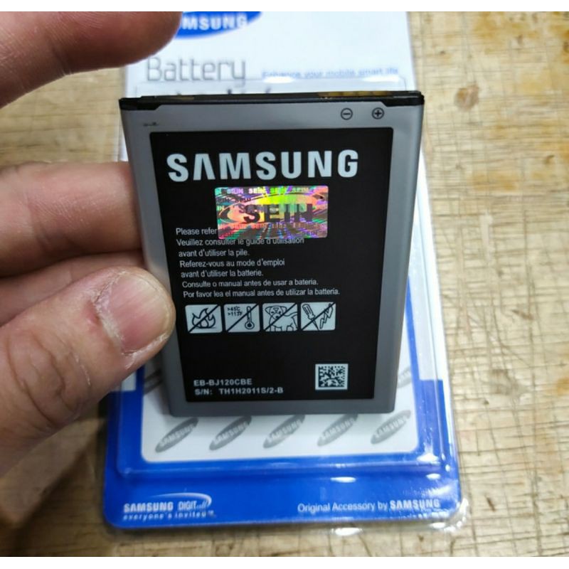 Baterai Samsung J1 2016 BJ120CBE Batre Samsung J120 EB-BJ120CBE