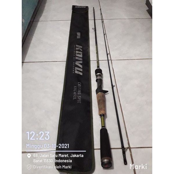 Rod Baitcasting RapalaKoivu 4-10lb