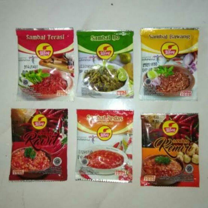 Sambal Abc Terasi dan Sambel Terasi Uleg