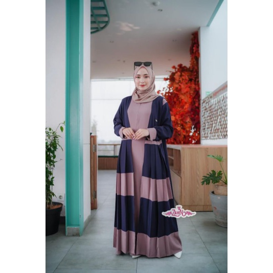 (COD) Gamis salima outer by zahin//Outer salima by zahin Ori