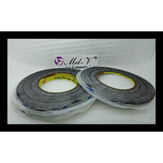 

Double Tape 3M Black Hitam 3mm 0.3mm / Lem Lcd Touchscreen / Lem 3M TERMURAH