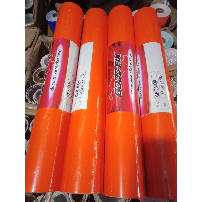 scotlet transparan/tembus ORANGE