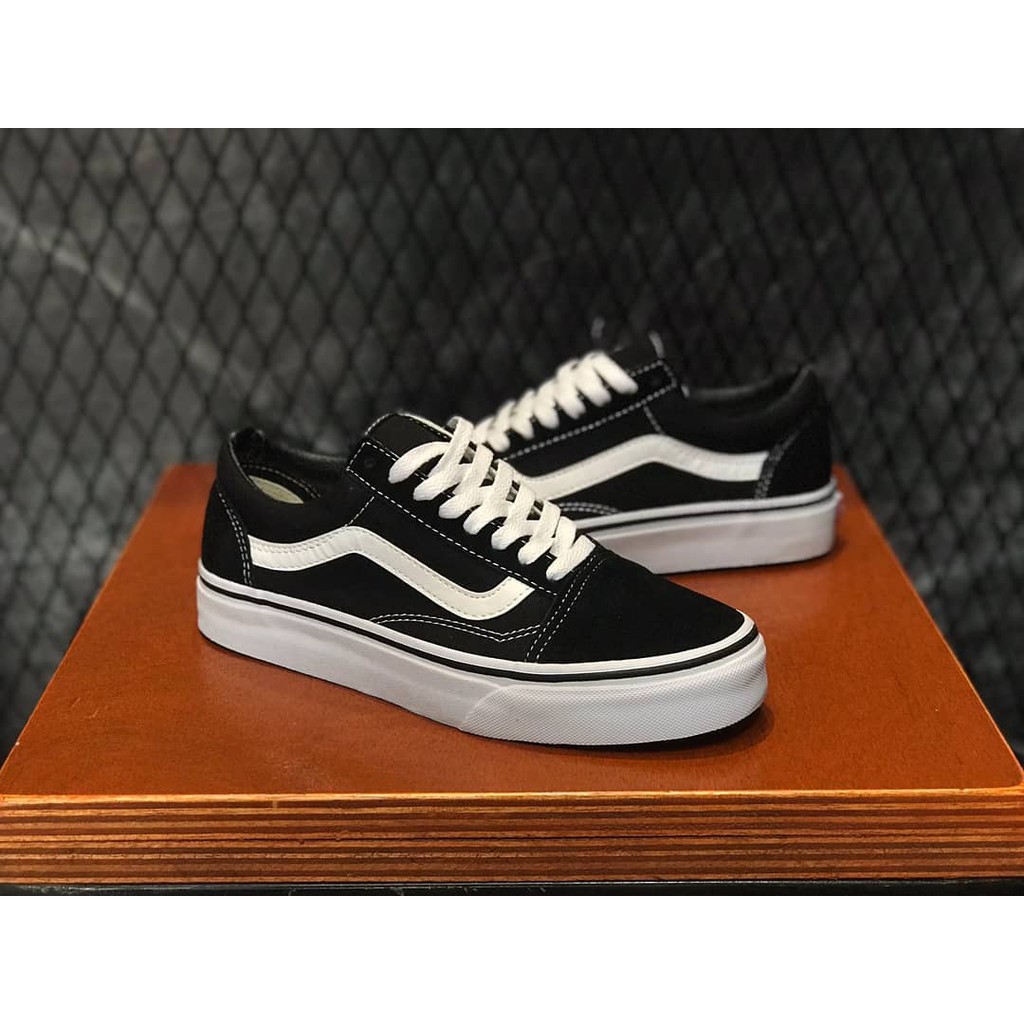 VANS OLDSKOOL sepatu sekolah sepatu sneakers oldskool hitam putih