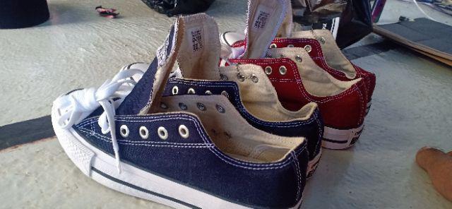  SEPATU  Converse Allstar Hitam Merah Maron Abu Navy Grade 