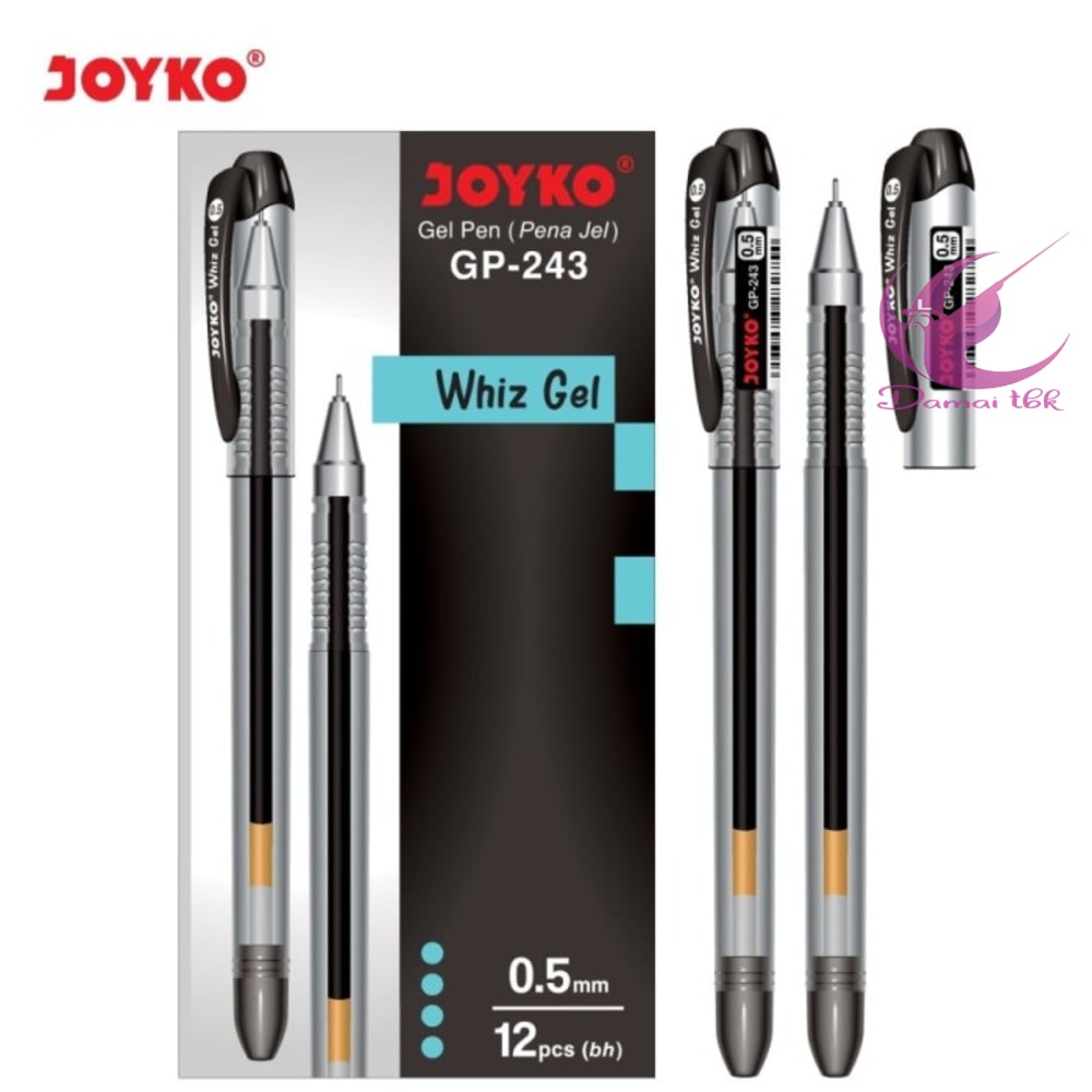 

Gel Pen Pulpen Pena Joyko GP-243 Whiz Gel 0.5 mm