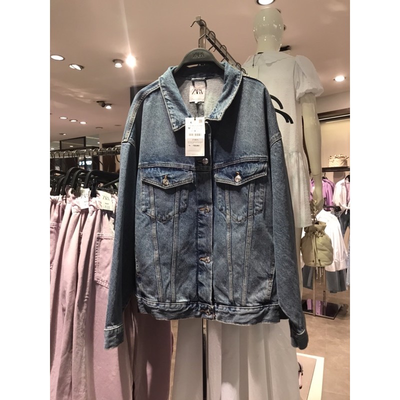 Jastip jacket Denim Oversize ZARA woman