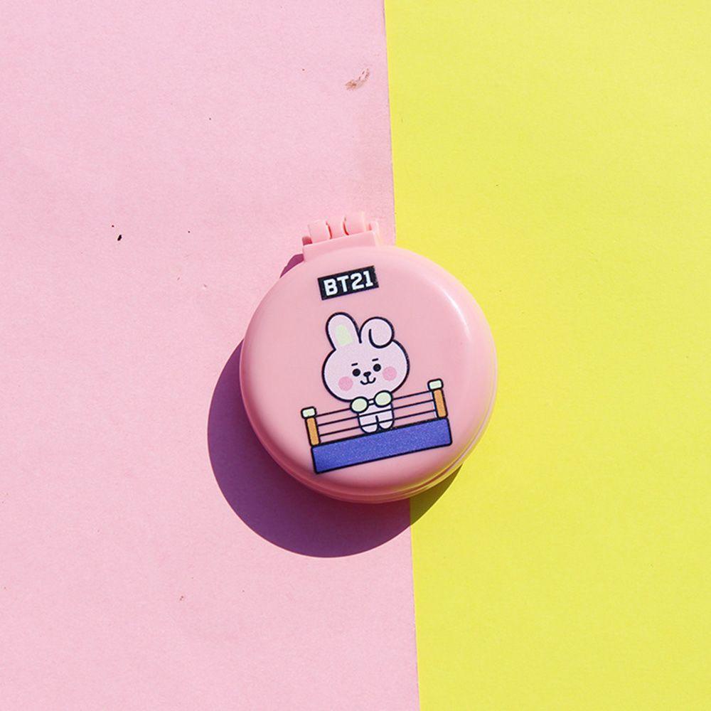 Preva BT21 Sisir Gambar Kartun Hadiah Siswa Desain Portabel Kosmetik Aksesoris