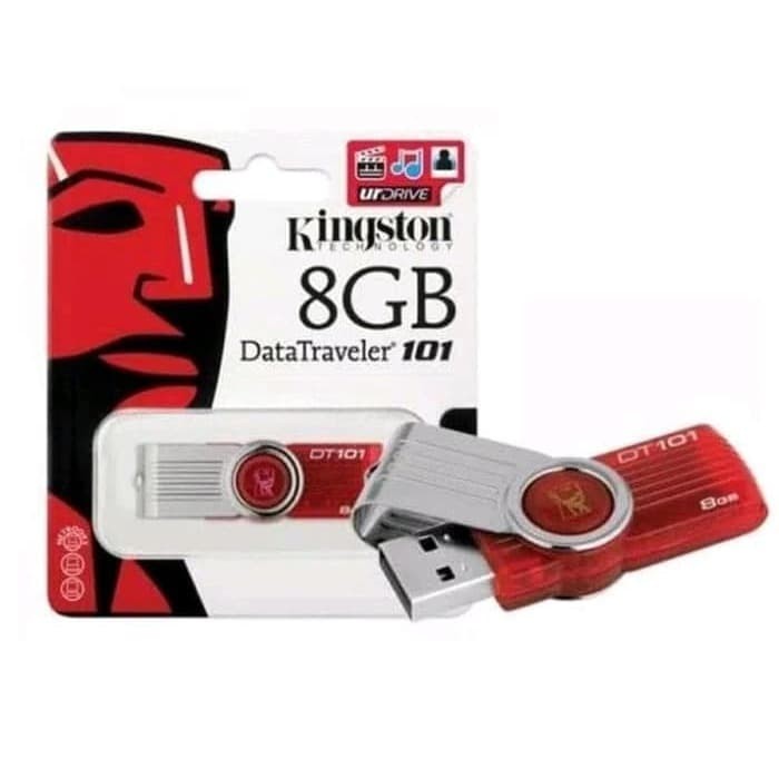 Jual Flashdisk Kingston 8 GB DT101 G2 | Flash Disk 8GB | USB Flash Drive Terlaris